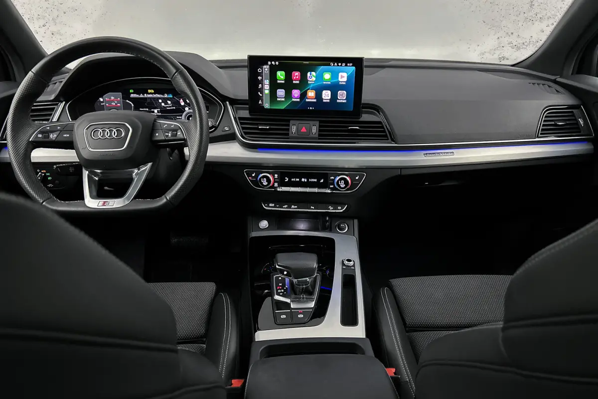 50 TFSI e S-line Quattro | Panoramadak | Matrix led | Camera | Stoelverwarming | Half lederen bekleding
