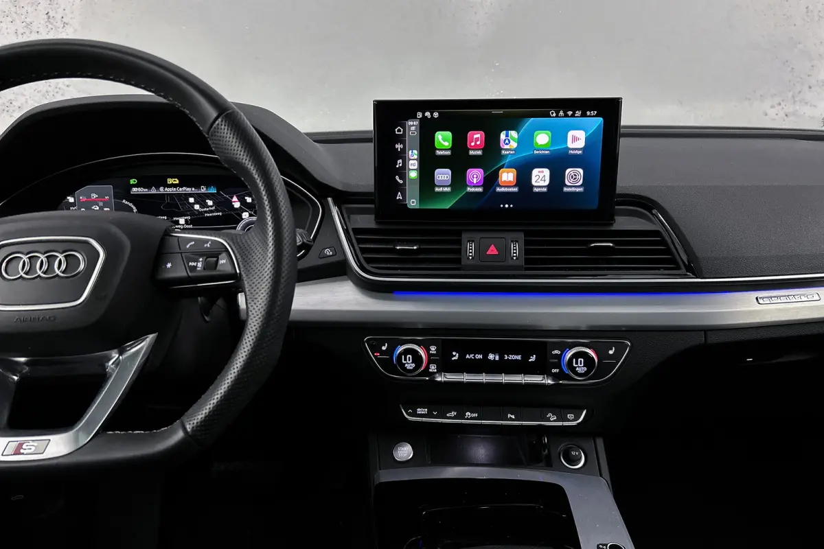 50 TFSI e S-line Quattro | Panoramadak | Matrix led | Camera | Stoelverwarming | Half lederen bekleding