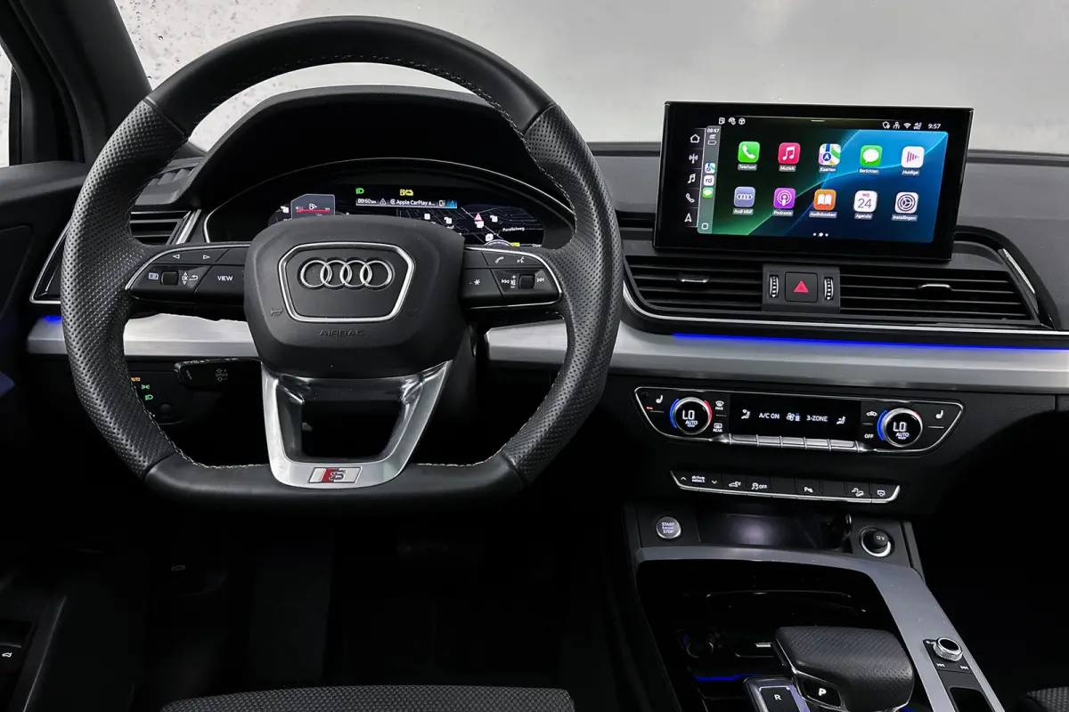 50 TFSI e S-line Quattro | Panoramadak | Matrix led | Camera | Stoelverwarming | Half lederen bekleding