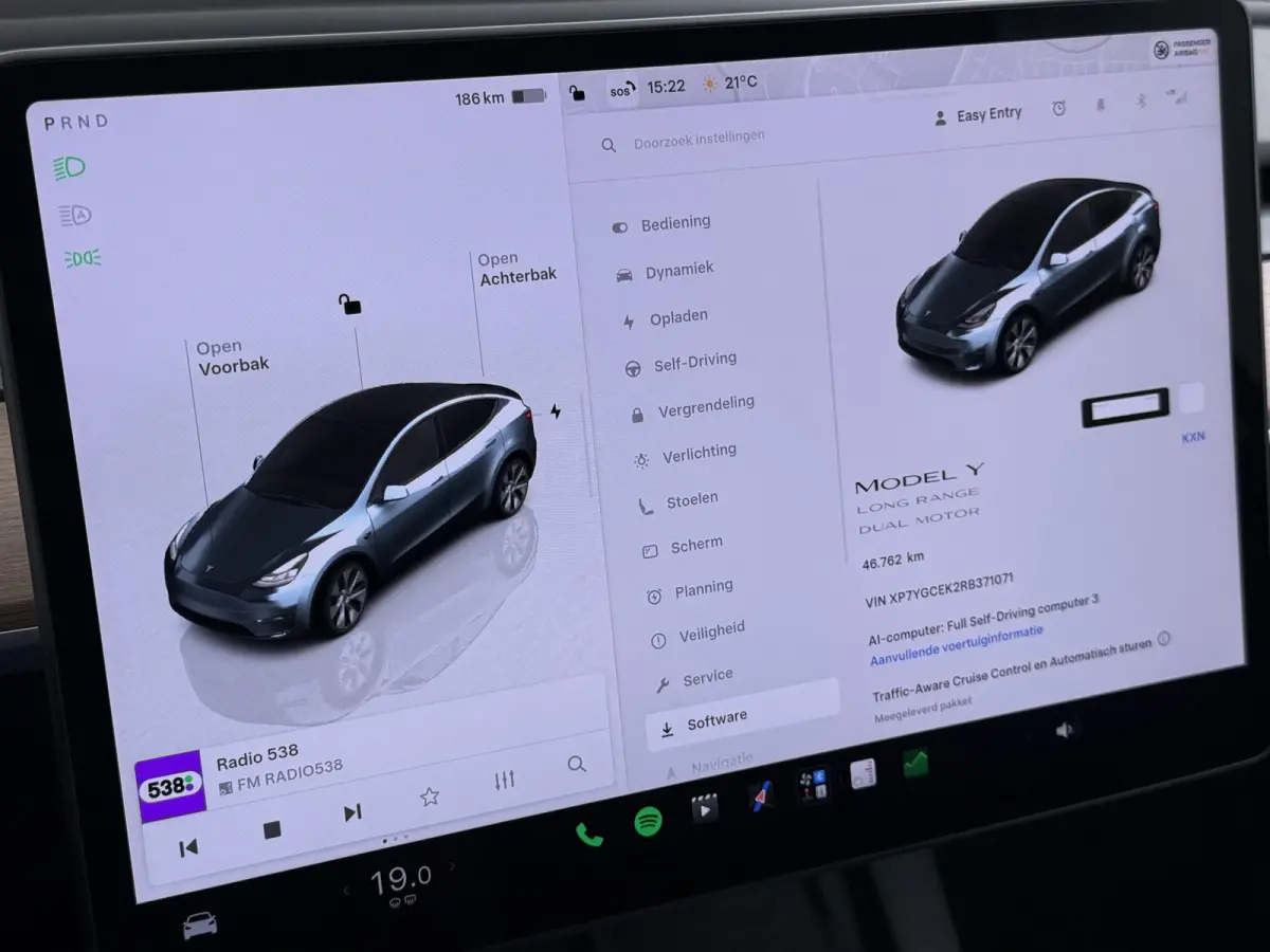 Long Range AWD 75 kWh SOH 94%| QUICKSILVER!| TESLA FABRIEKSGARANTIE TOT 02-2028/ 80.000KM | FABRIEKSGARANTIE OP ACCU & AANDRIJFLIJN TOT 2032 OF 192.000 KM | BTW VERREKENBAAR