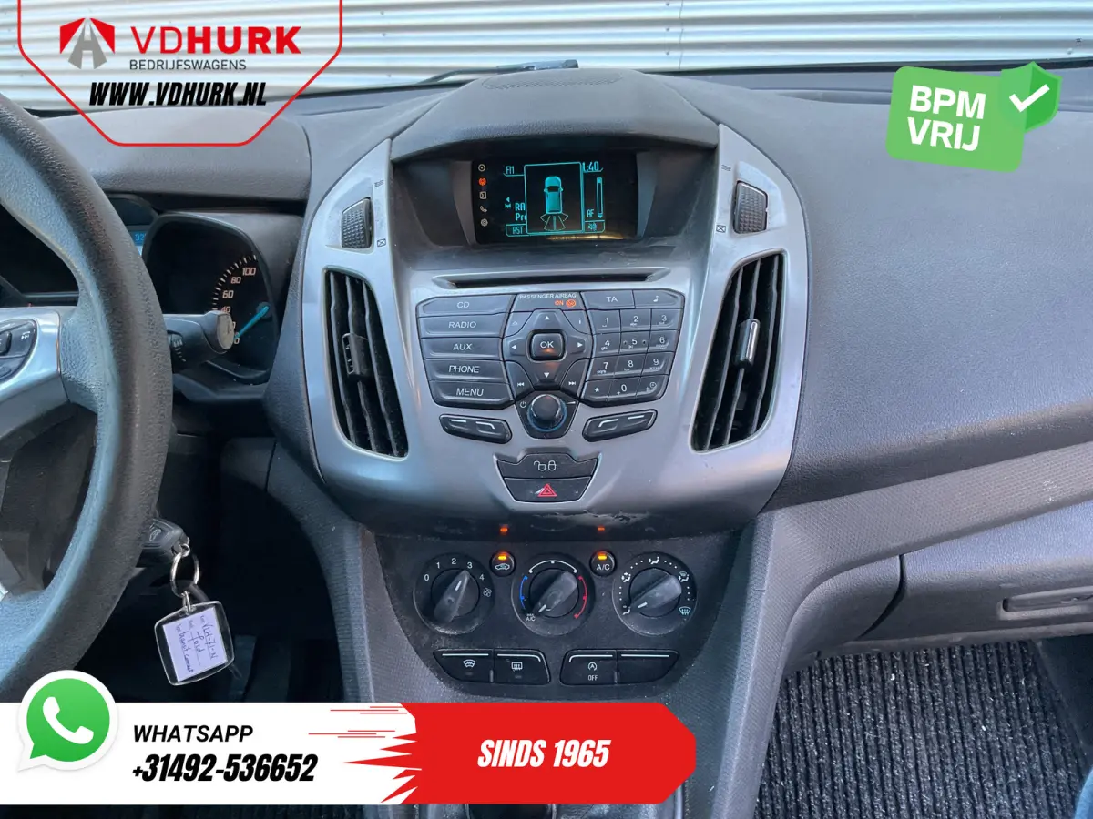 1.6 TDCI L2 EXPORT Stoelverw./ 3Pers./ Airco/ Inrichting/ 17”LMV/ Dakdragers/ PDC/ Trekhaak
