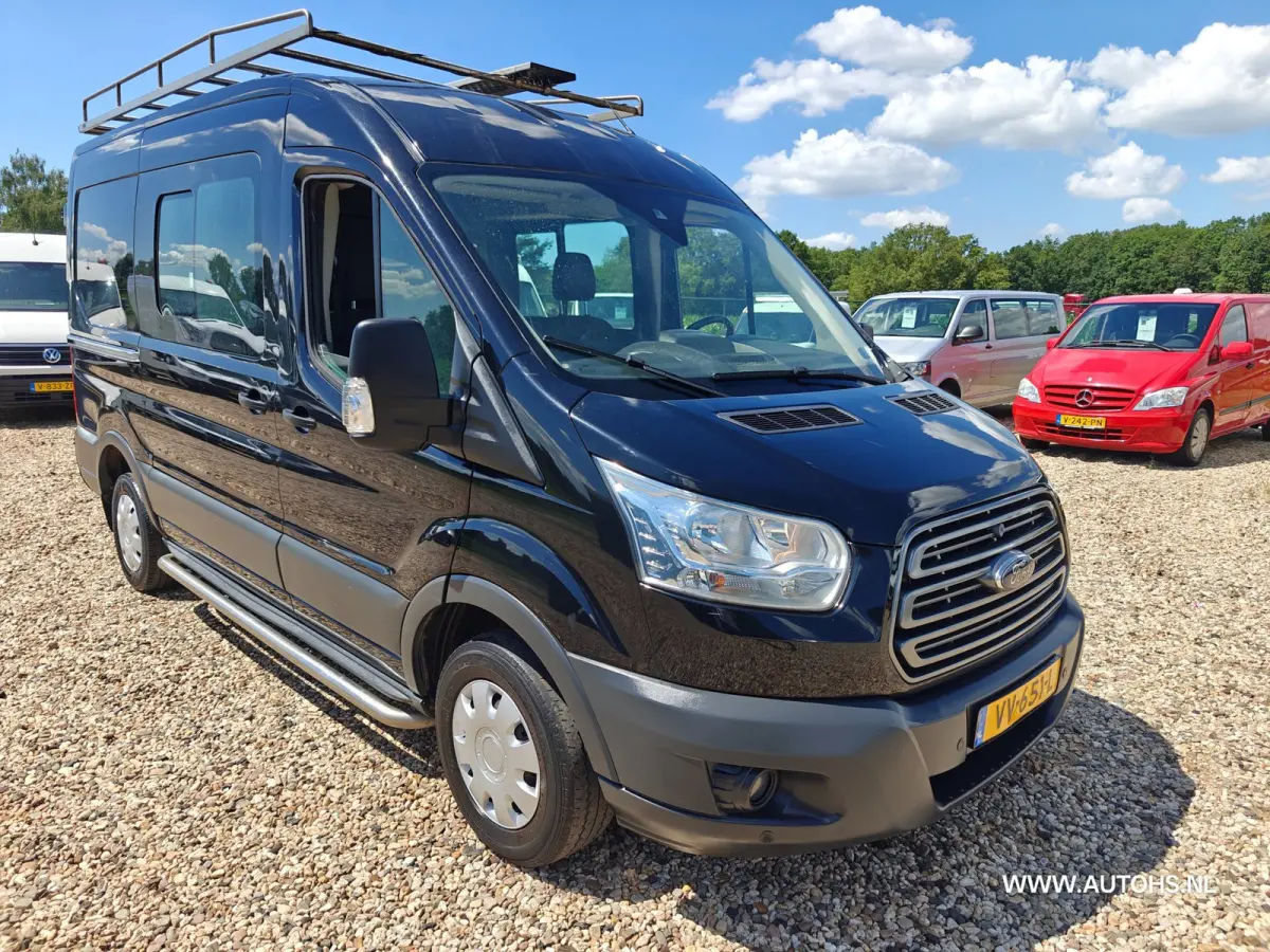 310 2.2 TDCI L2H2 Dubbele cabine 7 persoons , 1e Eig , cruise , camera , PDC , Apk april 2027.