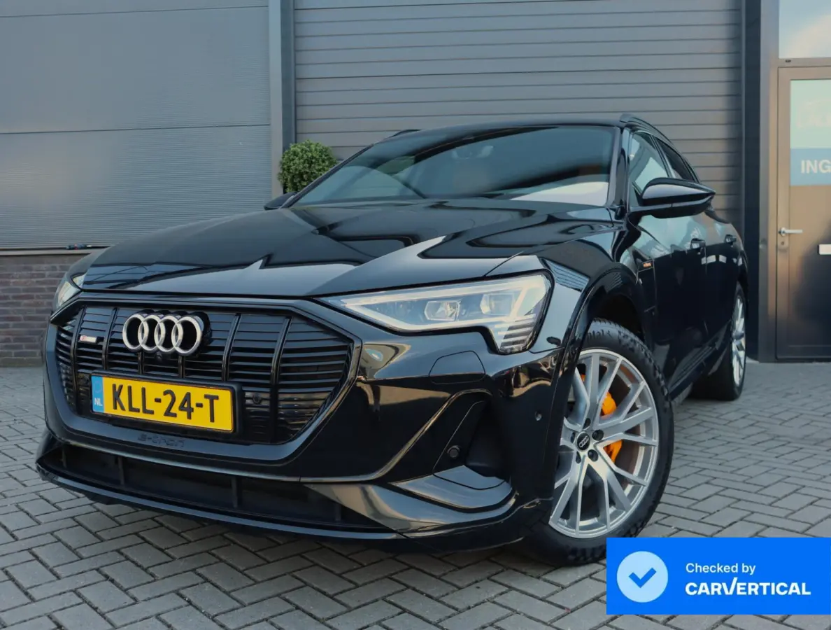 e-tron 55 quattro advanced Pro Line Plus 95 kWh | Pano | Trekhaak | ACC | Leer