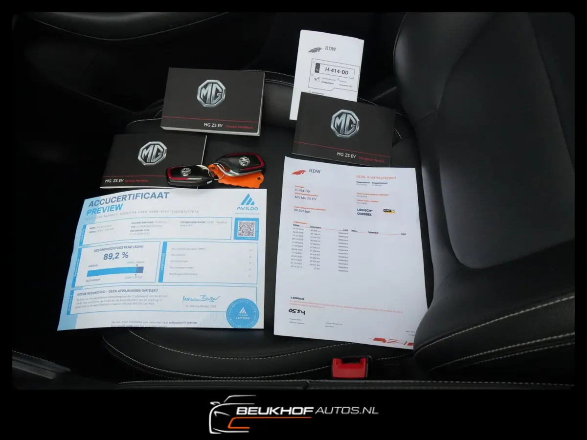 MG Luxury 45 kWh Panorama Leer Led Camera Soh89%