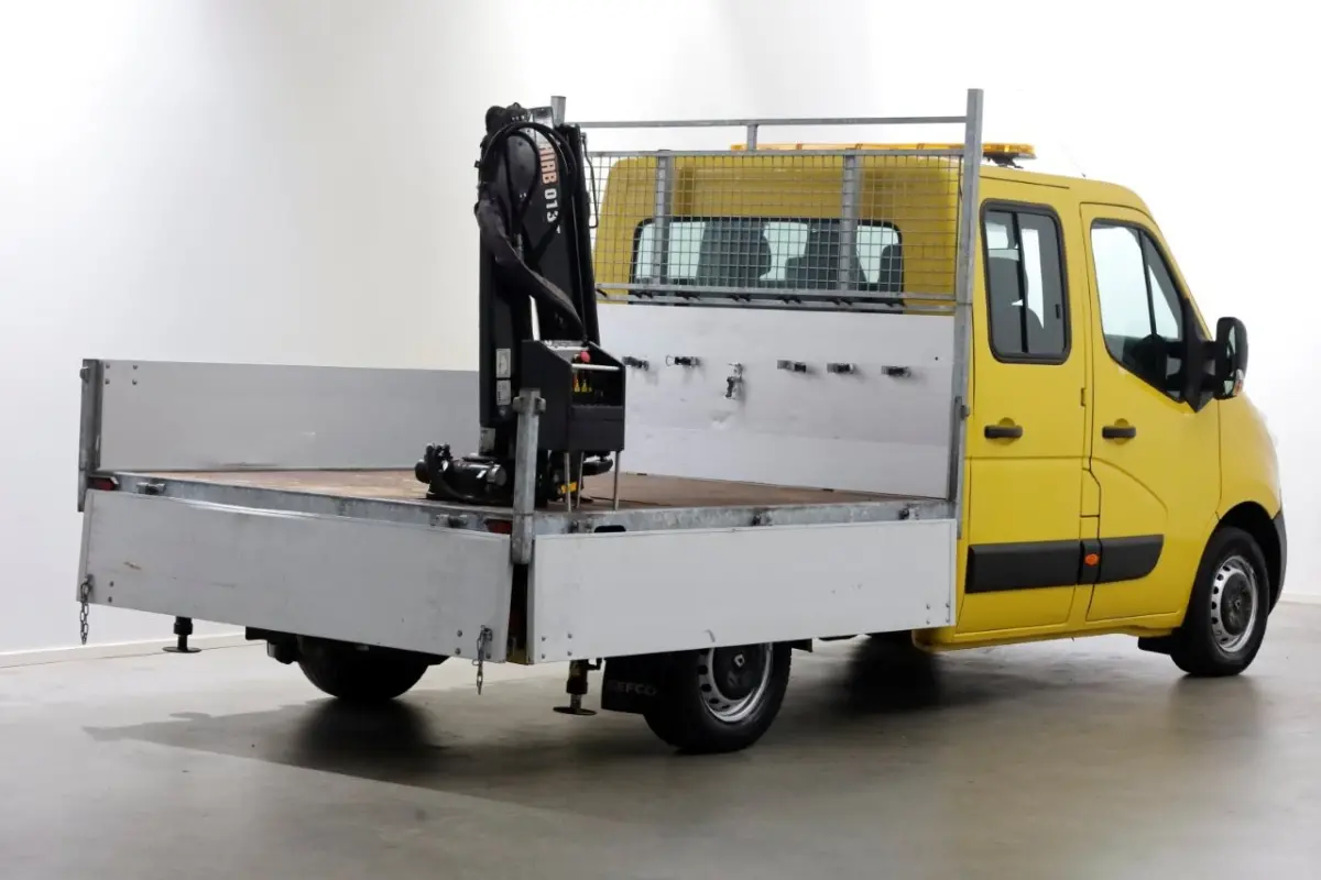 T35 2.3 dCi 130pk E6 L2H1 D.C. Open Laadbak + HIAB 013T Kraan 12-2016