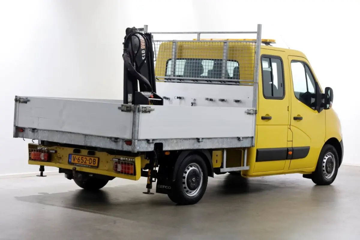 T35 2.3 dCi 130pk E6 L2H1 D.C. Open Laadbak + HIAB 013T Kraan 12-2016