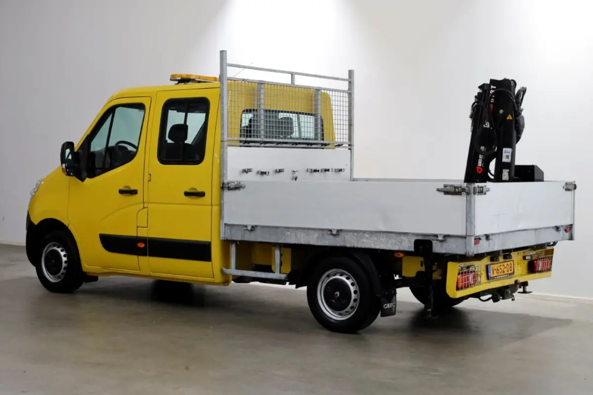 T35 2.3 dCi 130pk E6 L2H1 D.C. Open Laadbak + HIAB 013T Kraan 12-2016