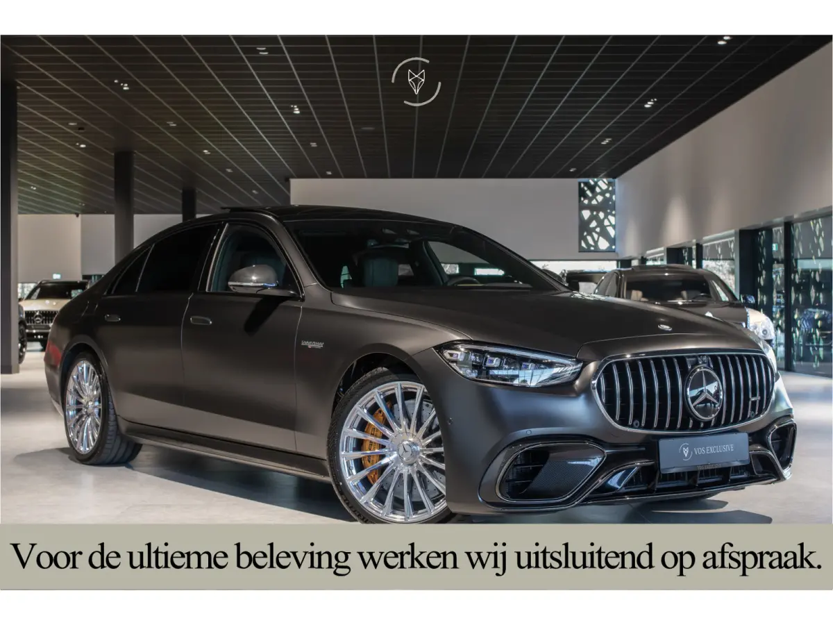 AMG 63 S E Performance 4-M Lang NIEUWPRIJS €345.945 First Class|Ceramic|Burmester 4D|Manufaktur|Carbon|Night|21''|360°|Achterasbesturing