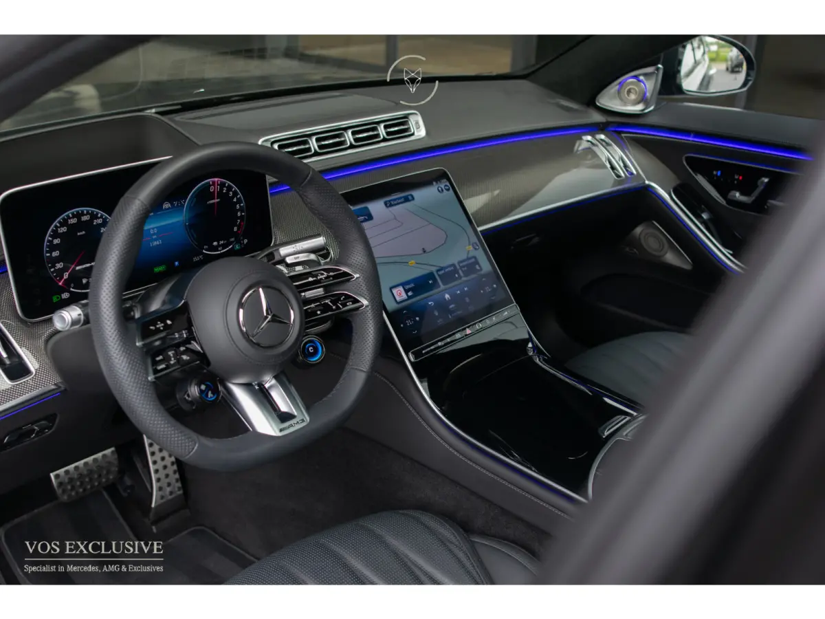 AMG 63 S E Performance 4-M Lang NIEUWPRIJS €345.945 First Class|Ceramic|Burmester 4D|Manufaktur|Carbon|Night|21''|360°|Achterasbesturing