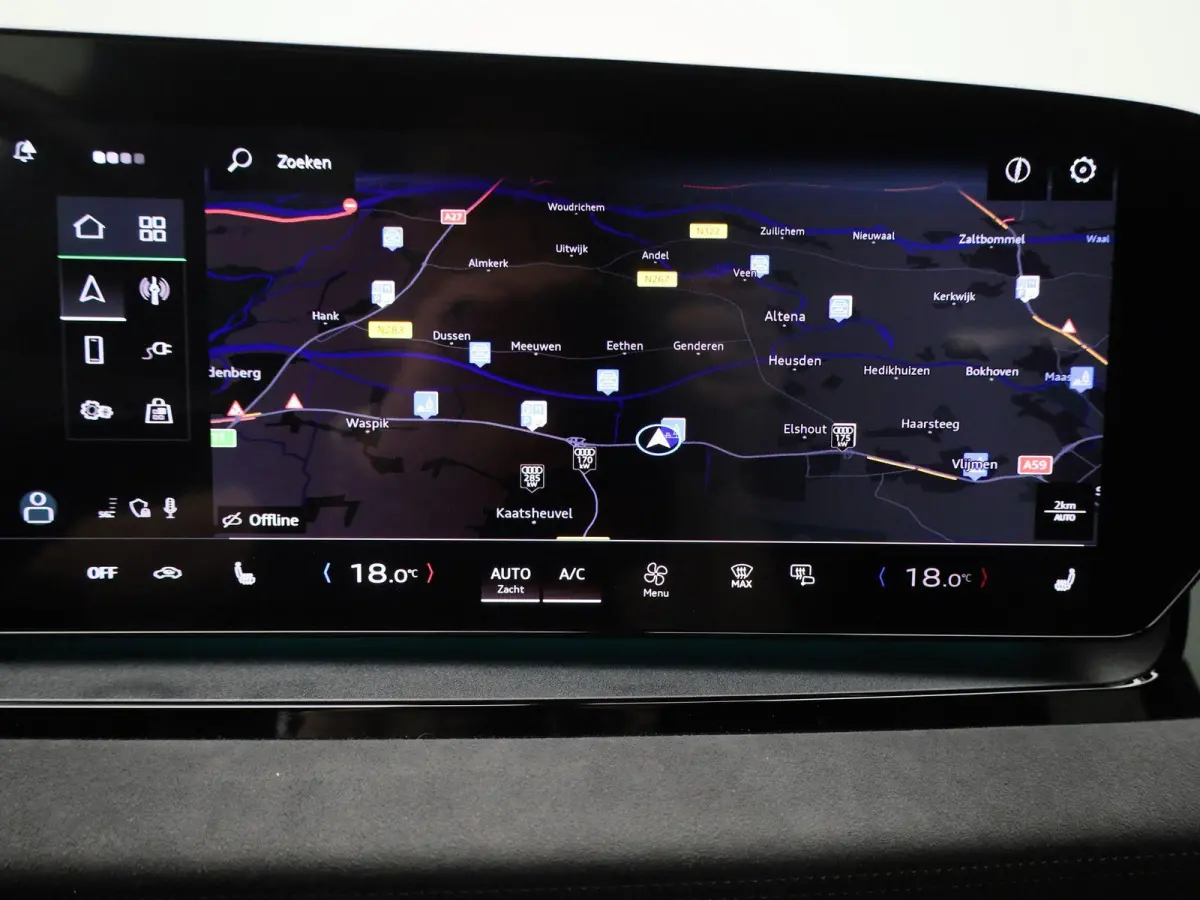edition quattro 100 kWh 387 PK | SoH 99% | S line | Automaat | Augmented reality head-up display | Trekhaak | Luchtvering | Bang & Olufsen Premium 3D | Elektrisch verstelbaar stuur | Adaptiv