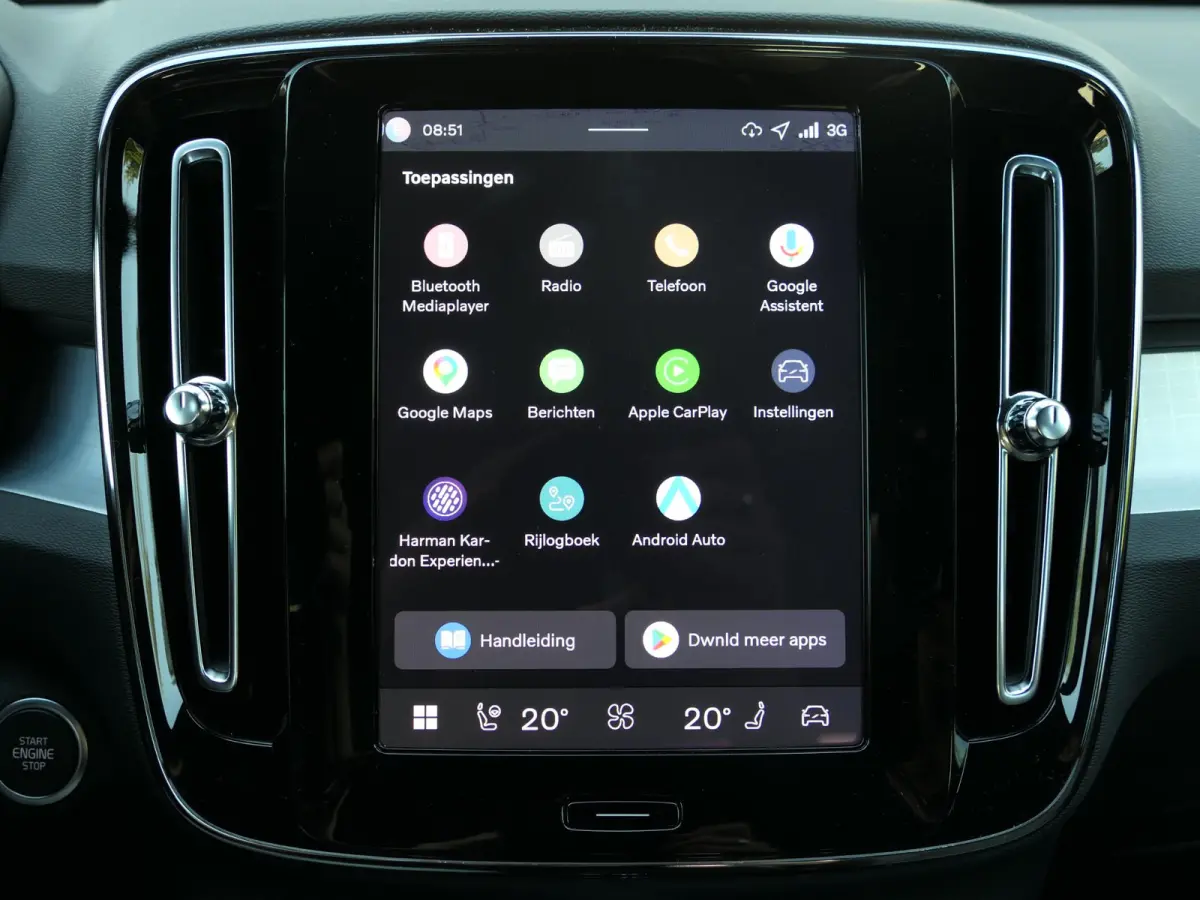 2.0 B3 Plus Black | Harman/Kardon | Memory | Stoel/stuurverwarming | Apple-/Android Carplay | 20 inch zwarte velgen | Draadloze telefoon oplader | Google | BLIS | ACC