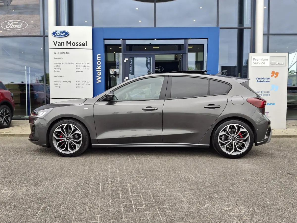 1.0 EcoBoost Hybrid ST Line X | Automaat | Leder | Pano | Winterpack | Adaptive Cruise | Blind Spot | Elektrische Stoelen | Camera |