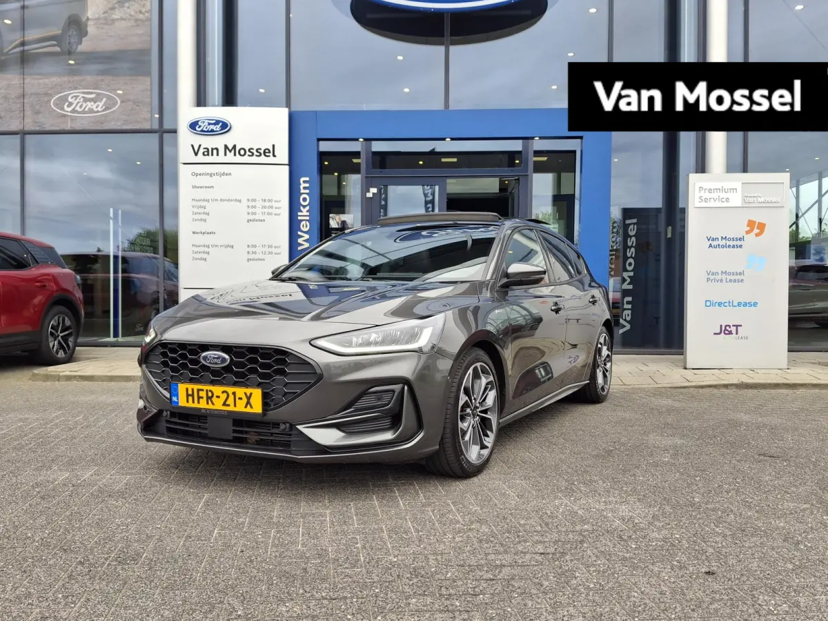 1.0 EcoBoost Hybrid ST Line X | Automaat | Leder | Pano | Winterpack | Adaptive Cruise | Blind Spot | Elektrische Stoelen | Camera |