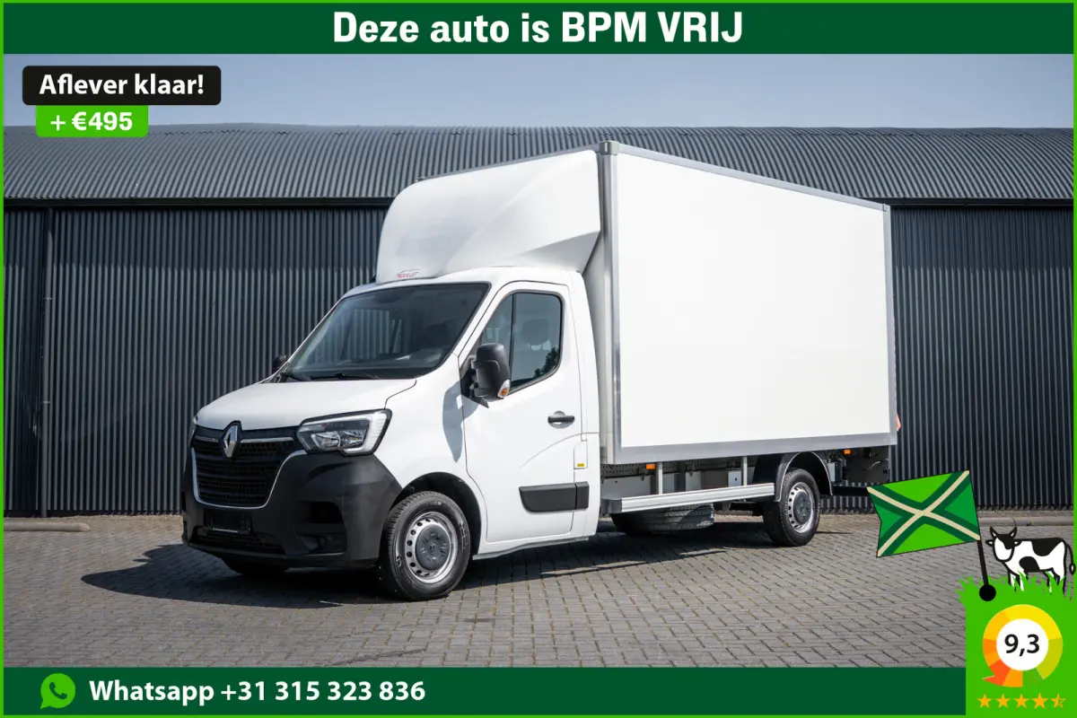 2.3dCi | Bakwagen met Laadklep | LED | Carplay | Camera | Cruise