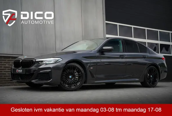 540i 334 pk High Executive M-Sportpakket / Led-Koplamp/ Adap.Cruise/ Sport-Stoelen/ Nappa-Leder/ Adap.Cruise/ Stoel.Verw/ Stuur.Verw/ Trekhaak/ 19'' LMV