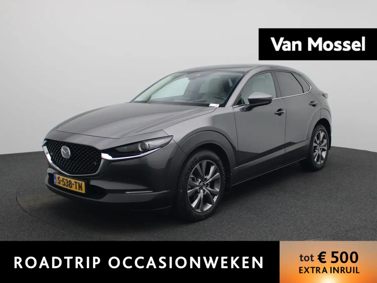 2.0 e-SkyActiv-X M Hybrid Luxury | Automaat | schuif-/kanteldak | Bose-audiosysteem | Leder | Trekhaak | Memory seats | DAB | Head up display | camera | Stoel- Stuurverwarming | Elektrische 