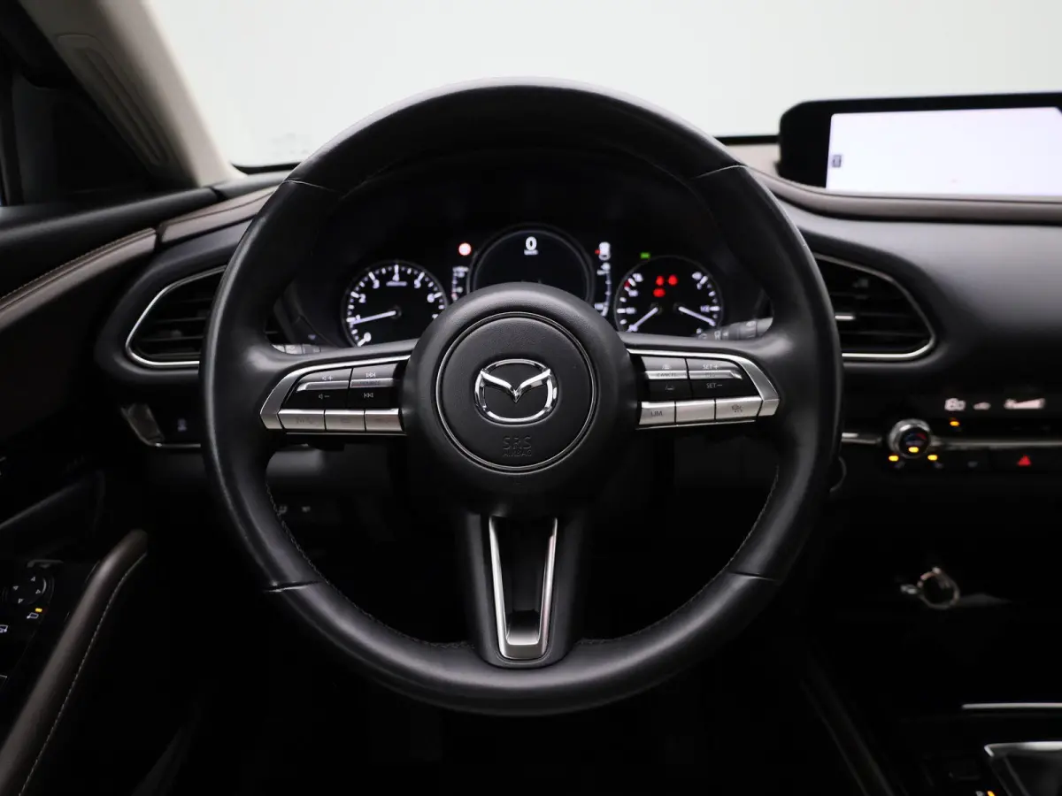 2.0 e-SkyActiv-X M Hybrid Luxury | Automaat | schuif-/kanteldak | Bose-audiosysteem | Leder | Trekhaak | Memory seats | DAB | Head up display | camera | Stoel- Stuurverwarming | Elektrische 