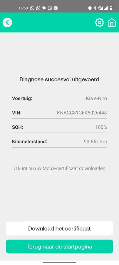 ExecutiveLine 64 kWh | 100% SoH | Achteruitrijcamera | Cruise control adaptief met Stop&Go en stuurhulp | Elektrisch verstelb. bestuurdersstoel met geheugen