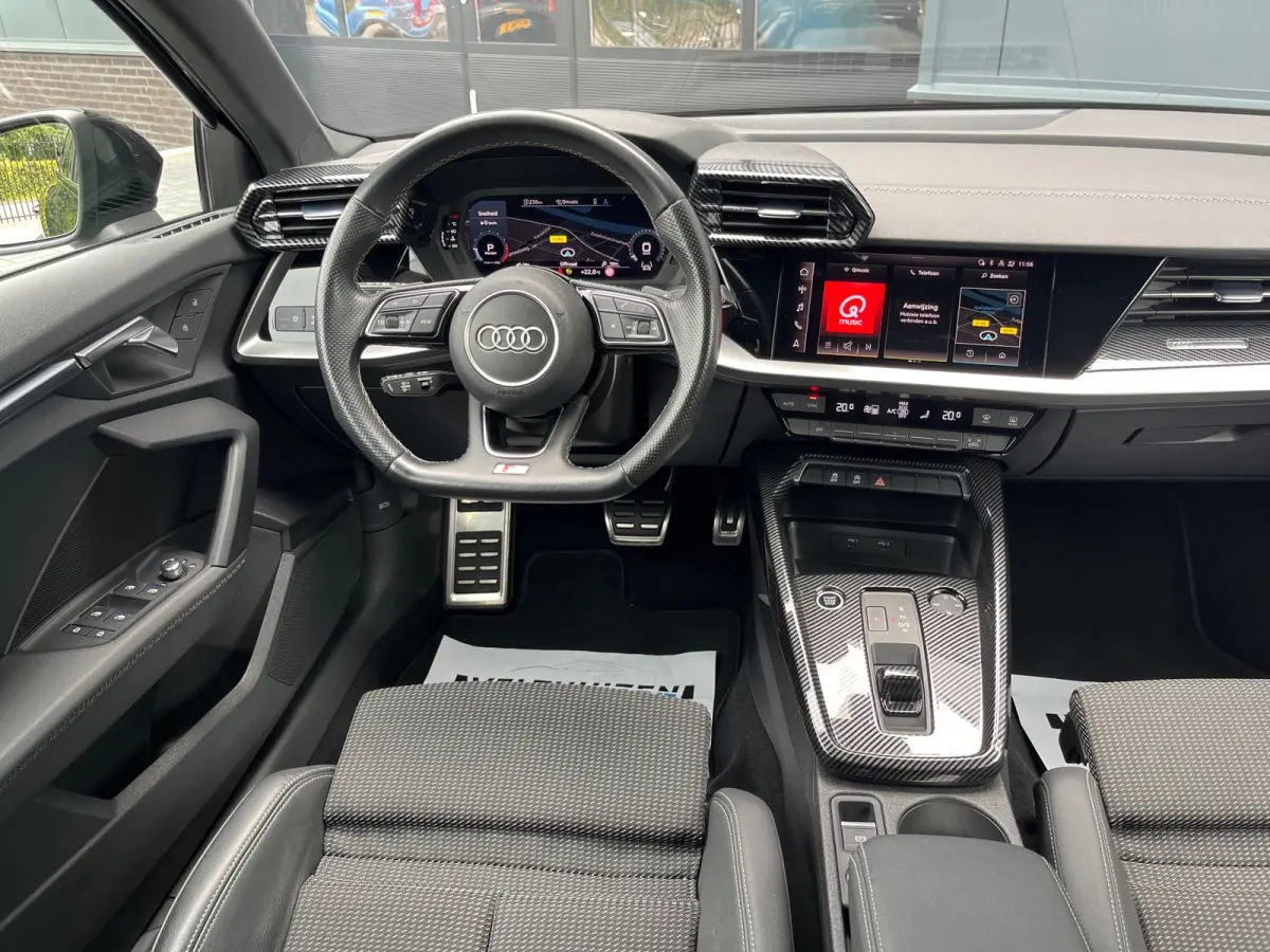 30 TFSI S edition NL.Auto/RS Zetels/S-Line/Carbon/Adaptive-Cruise/Climatronic/Carplay/18Inch/1Ste Eigenaar