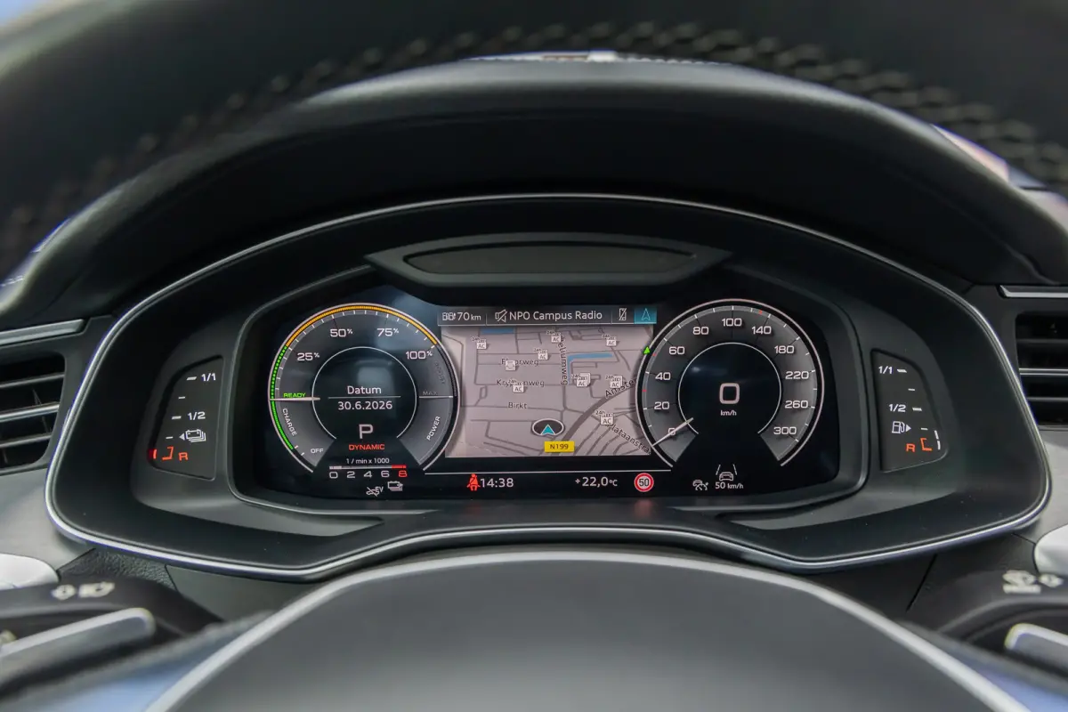 55 TFSI e quattro Pro Line S Competition | Pano | Leder | 21'' | B&O o | Cruise adaptief | Stoel ventilatie+verwarming | 360 camera | 2x Memory | Matrix LED | Dodehoek detectie | Audio insta