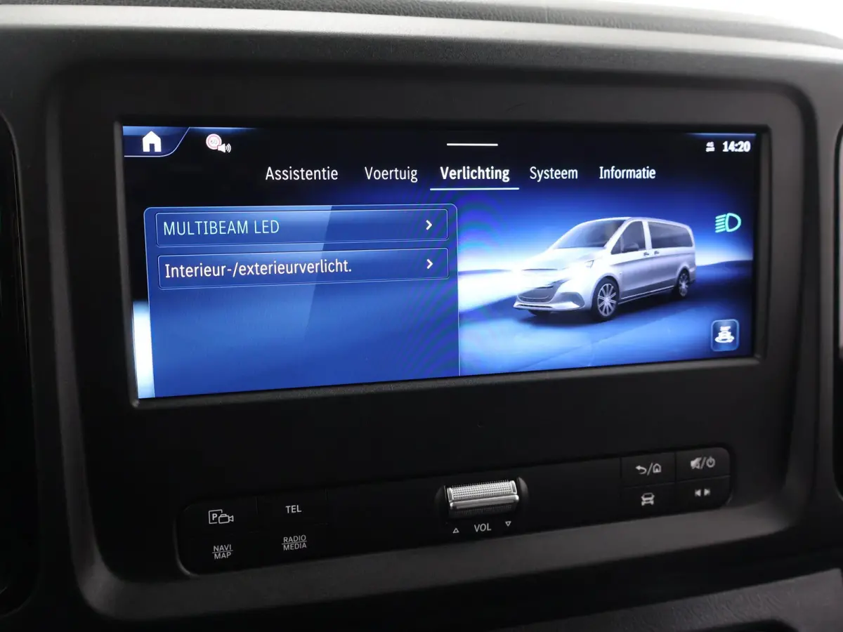 116 CDI | Aut. | XL L3 | Select | Dubbele Cabine | 6-zits | LED Koplampen | Schuifdeur L+R | Navigatie | Parkeercamera | Cruise Control | Trekhaak 2500g | Certified