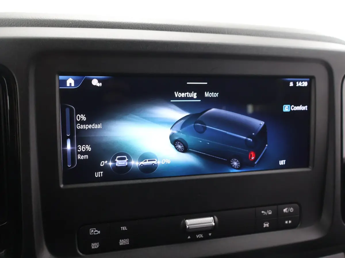 116 CDI | Aut. | XL L3 | Select | Dubbele Cabine | 6-zits | LED Koplampen | Schuifdeur L+R | Navigatie | Parkeercamera | Cruise Control | Trekhaak 2500g | Certified