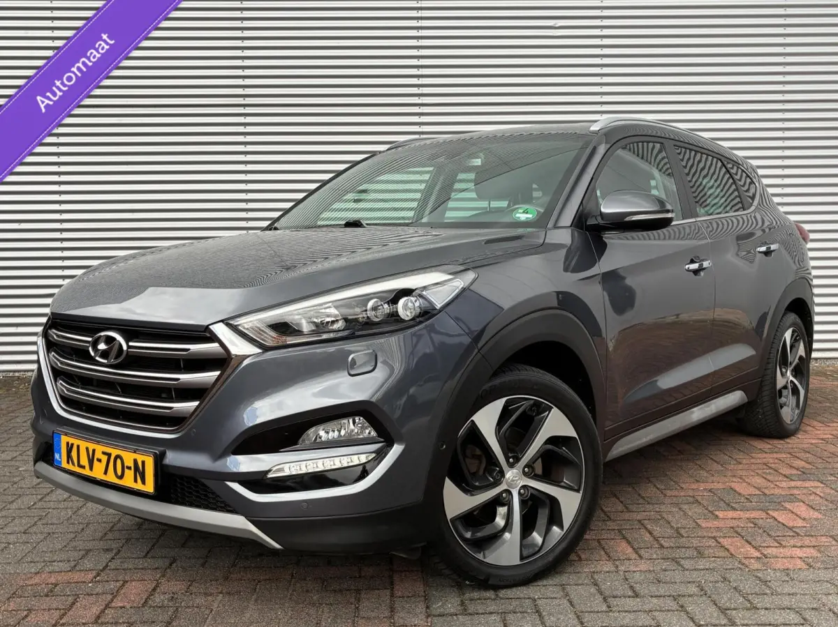 1.6 T-GDi Comfort 4WD Autom Led Cruise Leer Camera Navi Hoge Instap Perfecte Staat Eerste Eigenaar incl 12 maanden garantie