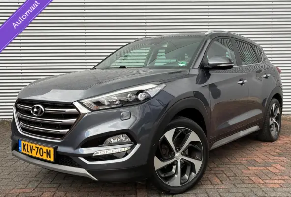 1.6 T-GDi Comfort 4WD Autom Led Cruise Leer Camera Navi Hoge Instap Perfecte Staat Eerste Eigenaar incl 12 maanden garantie
