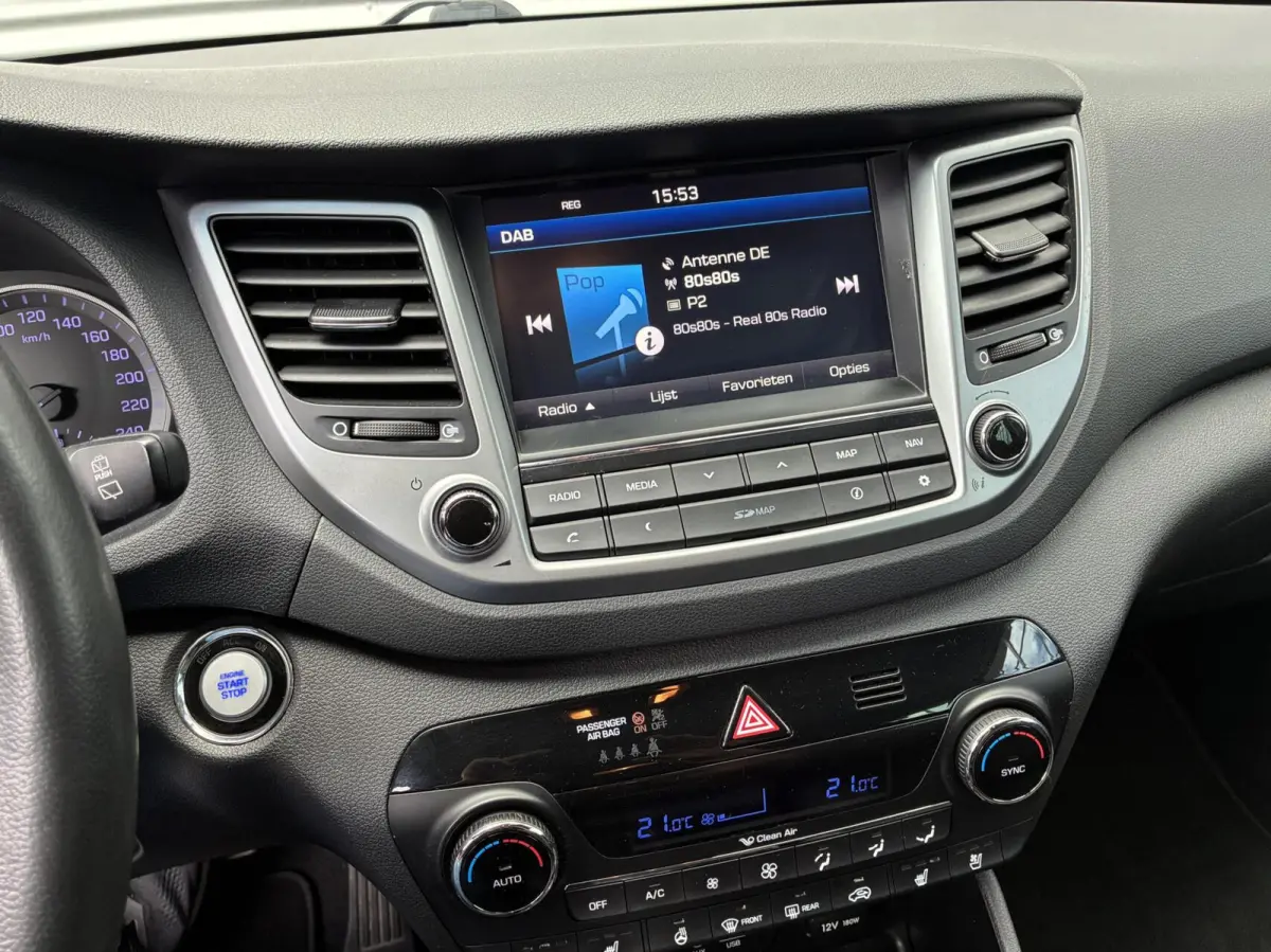 1.6 T-GDi Comfort 4WD Autom Led Cruise Leer Camera Navi Hoge Instap Perfecte Staat Eerste Eigenaar incl 12 maanden garantie