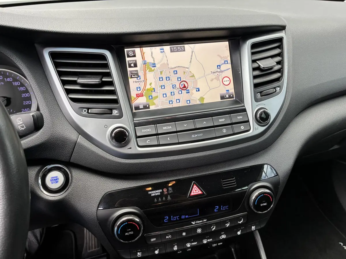 1.6 T-GDi Comfort 4WD Autom Led Cruise Leer Camera Navi Hoge Instap Perfecte Staat Eerste Eigenaar incl 12 maanden garantie