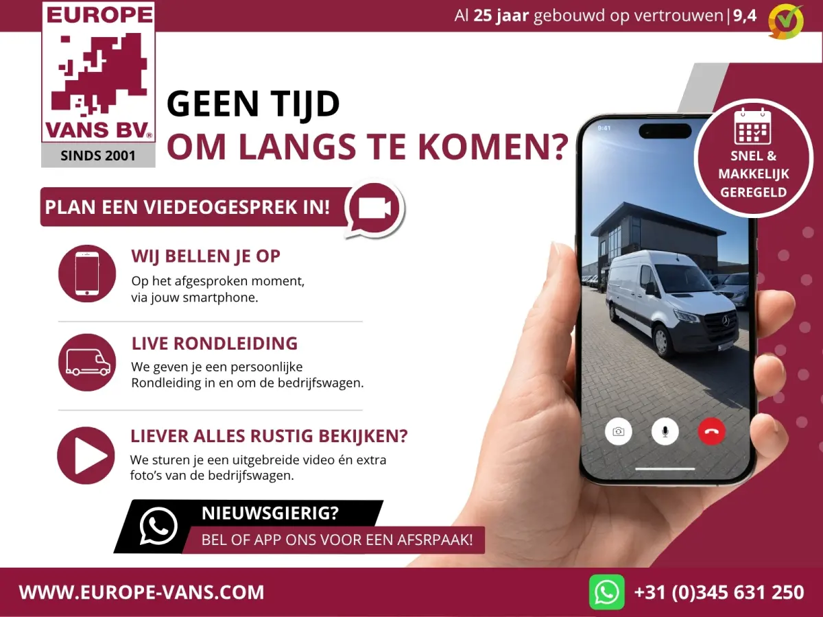 T35 2.3 dCi 145pk L2H2 121FT Hoogwerker Werkhoogte 10 meter 01-2021