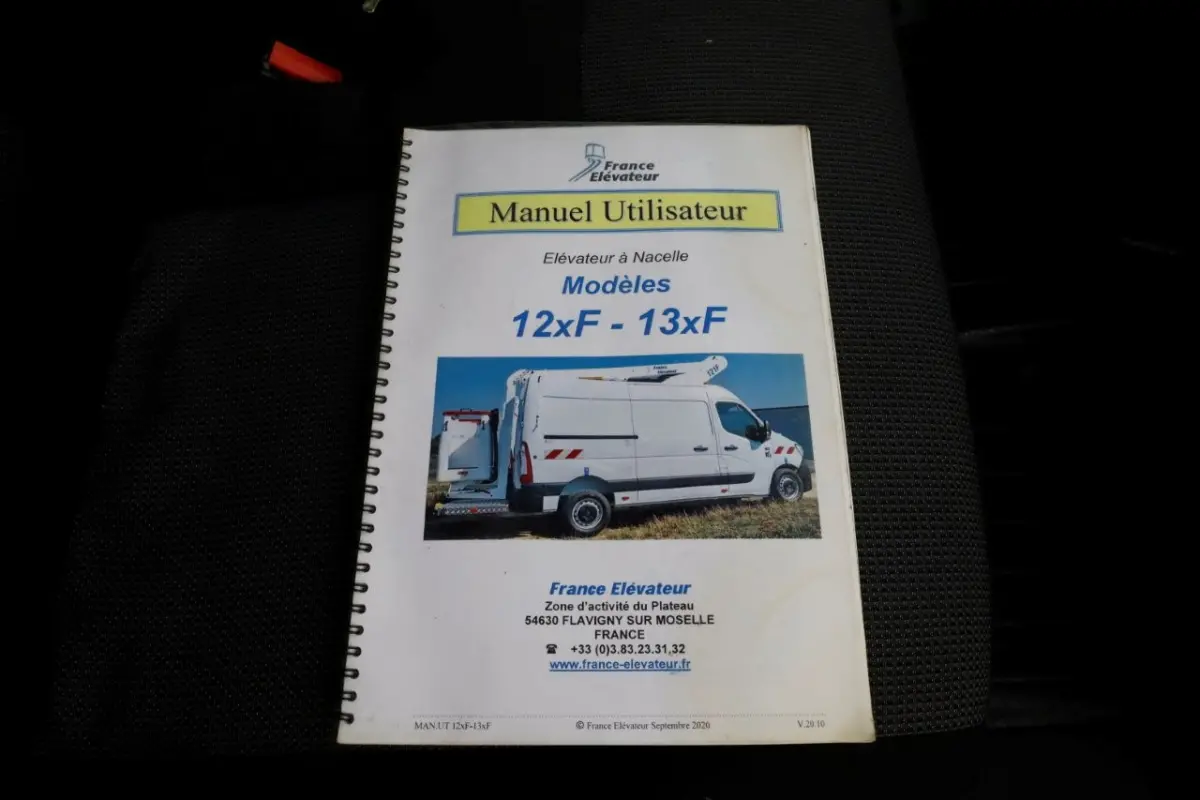 T35 2.3 dCi 145pk L2H2 121FT Hoogwerker Werkhoogte 10 meter 01-2021