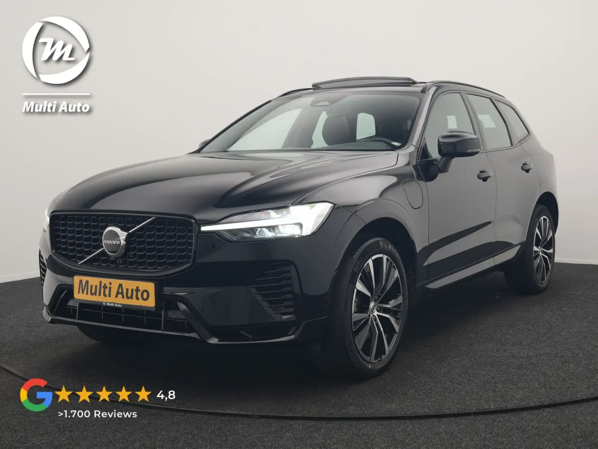 T8 AWD Plus Dark LONG RANGE PHEV 455pk Dealer O.H. | Trekhaak Af Fabriek | Panodak | Lederen Sportstoelen Memory & Verwarmd | Stuur Verwarmd | Keyless | Apple Carplay | Google Assistent | DA