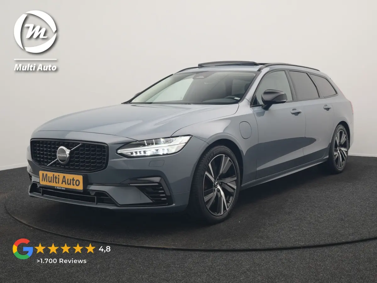 T6 AWD Plus Dark LONG RANGE PHEV 350pk Dealer O.H. | Trekhaak Af Fabriek | Panodak | Adaptive Cruise | Camera | Harman / Kardon | Lederen Comfortzetels Memory & Ventilatie | Keyless | Blis |