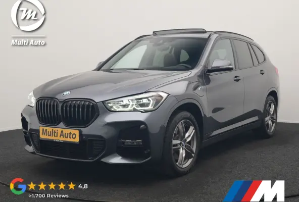 xDrive25e M Sport PHEV 221pk Dealer O.H. | Trekhaak Afn. | Panodak | Head Up | Adaptive Cruise | Camera | Lederen Sportstoelen Memory & Verwarmd | Keyless | Sfeerverlichting | Navigatie | DA