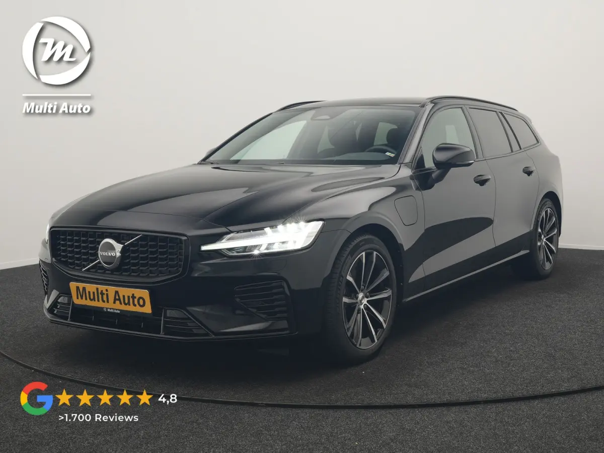 T6 AWD Plus Dark LONG RANGE PHEV 350pk Dealer O.H. | Trekhaak Af Fabriek | Camera | Sportstoelen Memory & Verwarmd | Stuur Verwarmd | Apple Carplay | Keyless | DAB | Cruise Control | Plug In