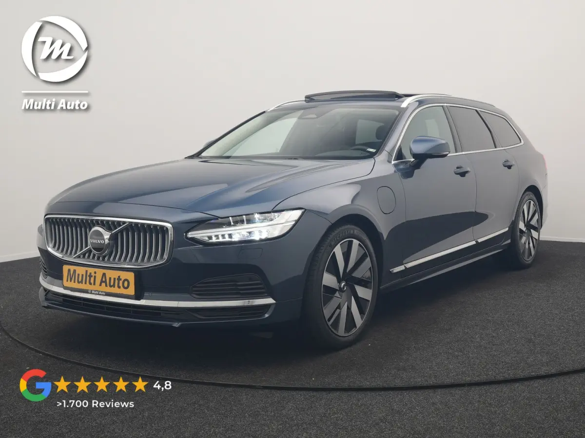T6 AWD Plus Bright LONG RANGE PHEV 350pk Dealer O.H. | Trekhaak Af Fabriek | Panodak | Adaptive Cruise | Camera | Harman / Kardon | Lederen Sportstoelen Memory & Verwarmd | Keyless | Blis | 