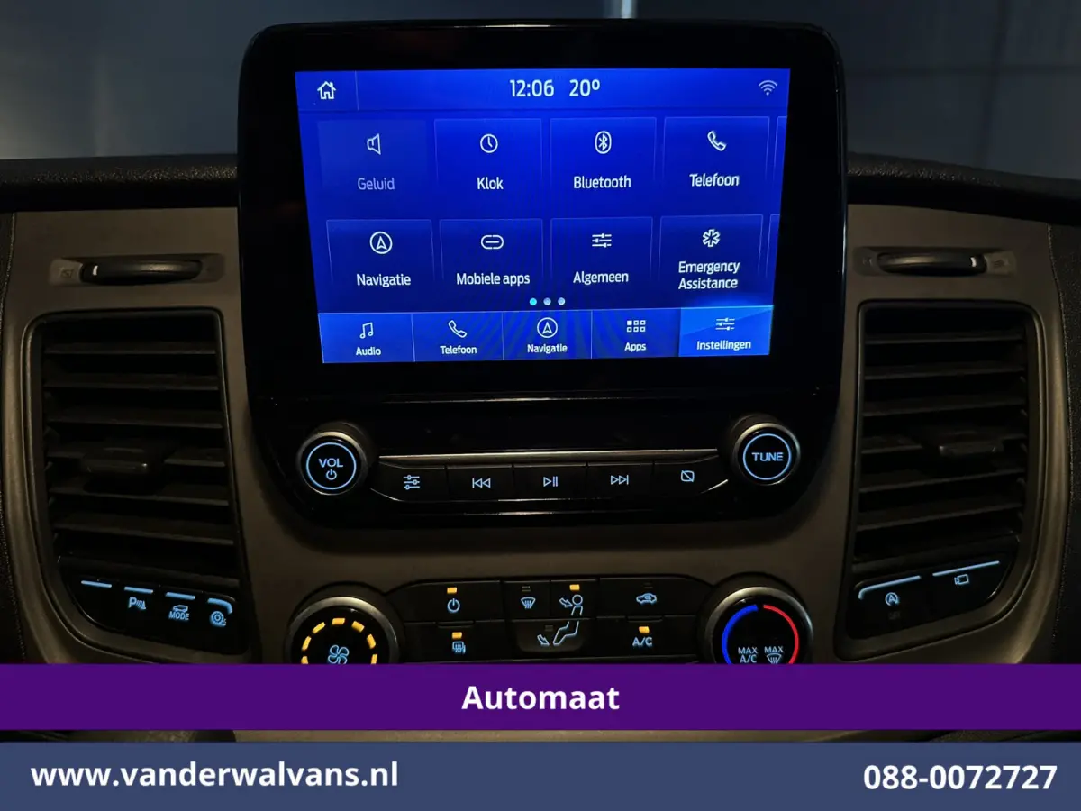 2.0 TDCI 130pk Automaat L2H2 Euro6 Airco | Camera | Navigatie | Apple Carplay | Cruisecontrol Android Auto, Verwarmde voorruit, Parkeersensoren, Bijrijdersbank