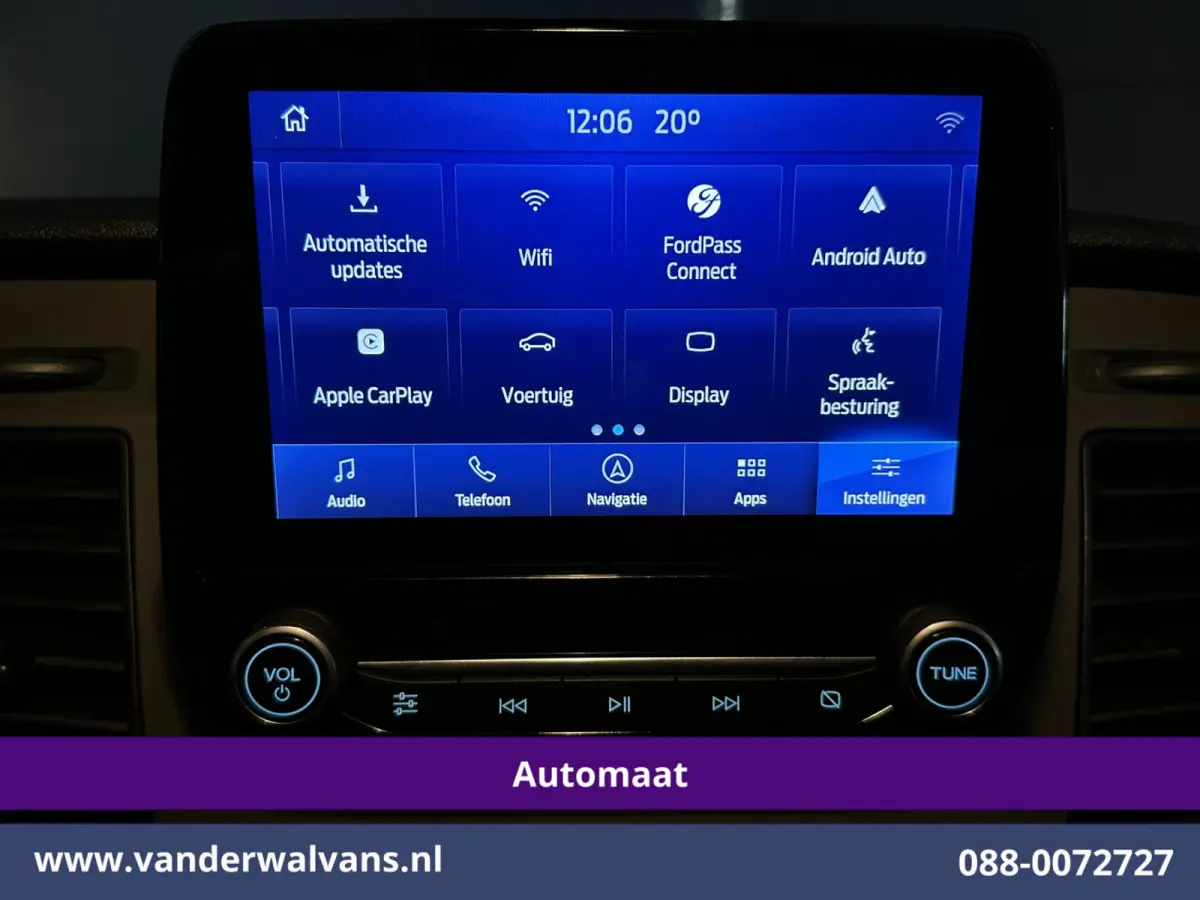 2.0 TDCI 130pk Automaat L2H2 Euro6 Airco | Camera | Navigatie | Apple Carplay | Cruisecontrol Android Auto, Verwarmde voorruit, Parkeersensoren, Bijrijdersbank