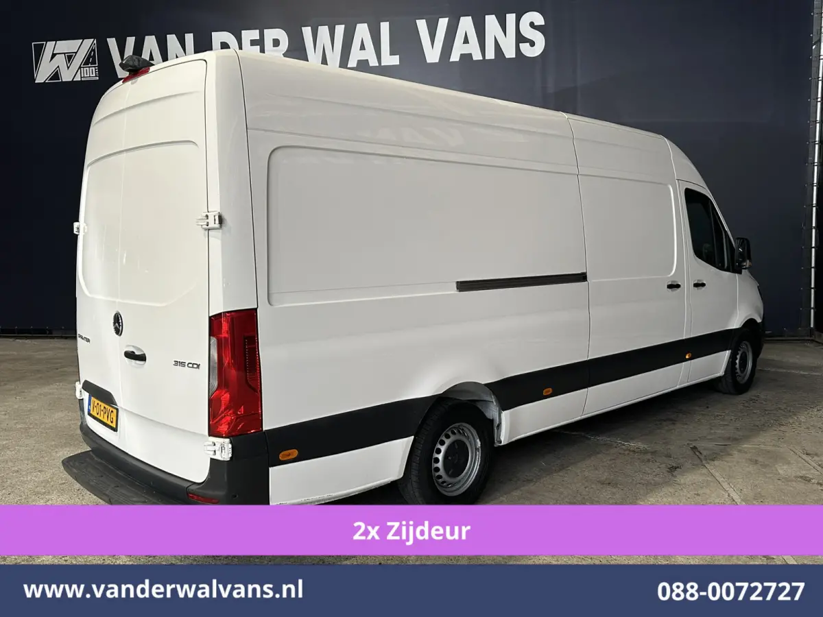 315 CDI 150pk L3H2 Euro6 Airco | 2x Zijdeur | Camera | Apple Carplay | Chauffeursstoel Android Auto, Parkeersensoren, Tachograaf