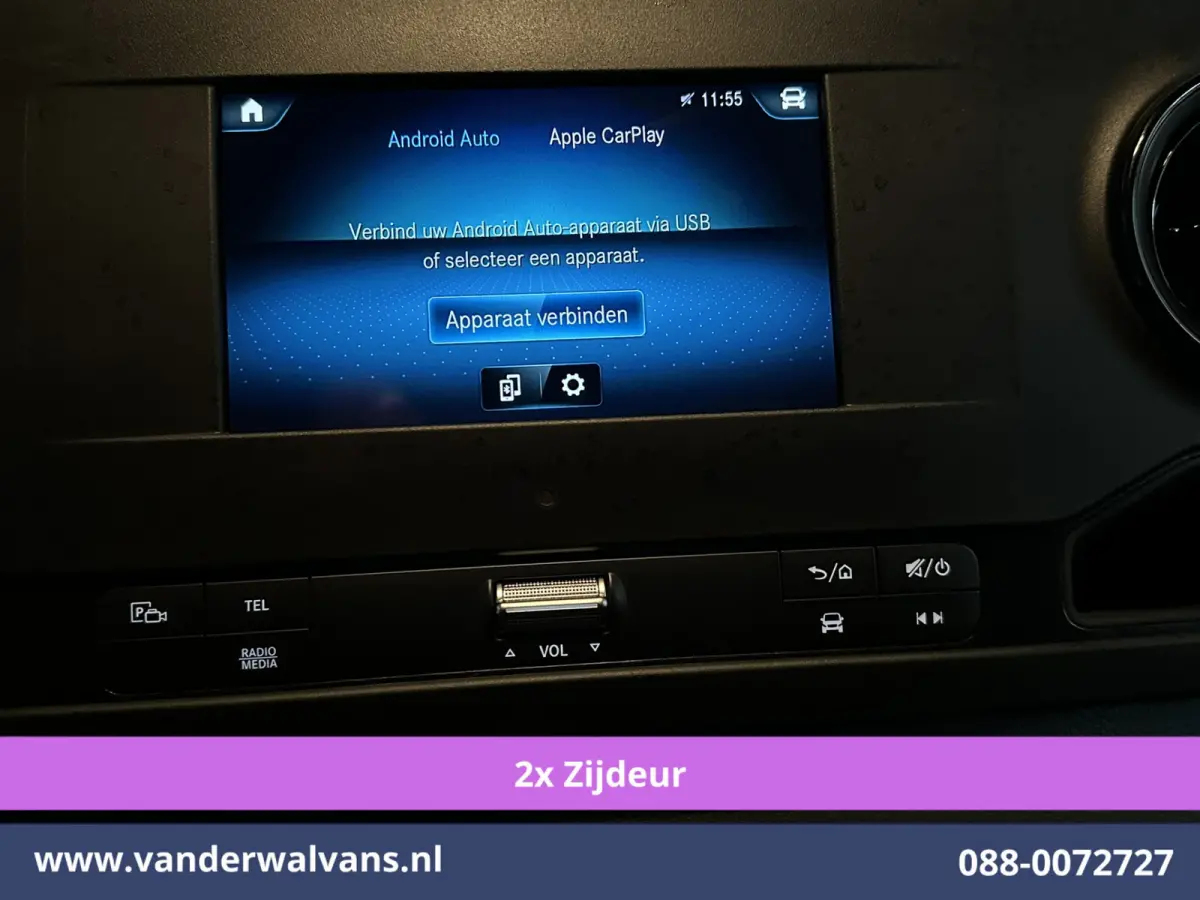 315 CDI 150pk L3H2 Euro6 Airco | 2x Zijdeur | Camera | Apple Carplay | Chauffeursstoel Android Auto, Parkeersensoren, Tachograaf
