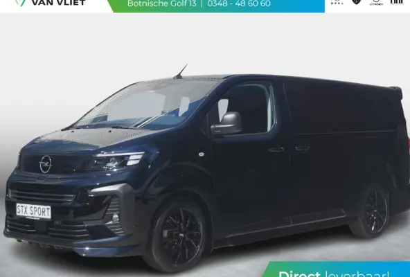 Vivaro-e 75kWh | STX Sport | Mooiste  bus van NL (!) | Lederen bekleding | Spoilerpakket | 18 inch Lichtmetalen velgen | Dynamic Comfort NAV Pakket | Winterpakket | 2x schuifdeur | Betimmeri