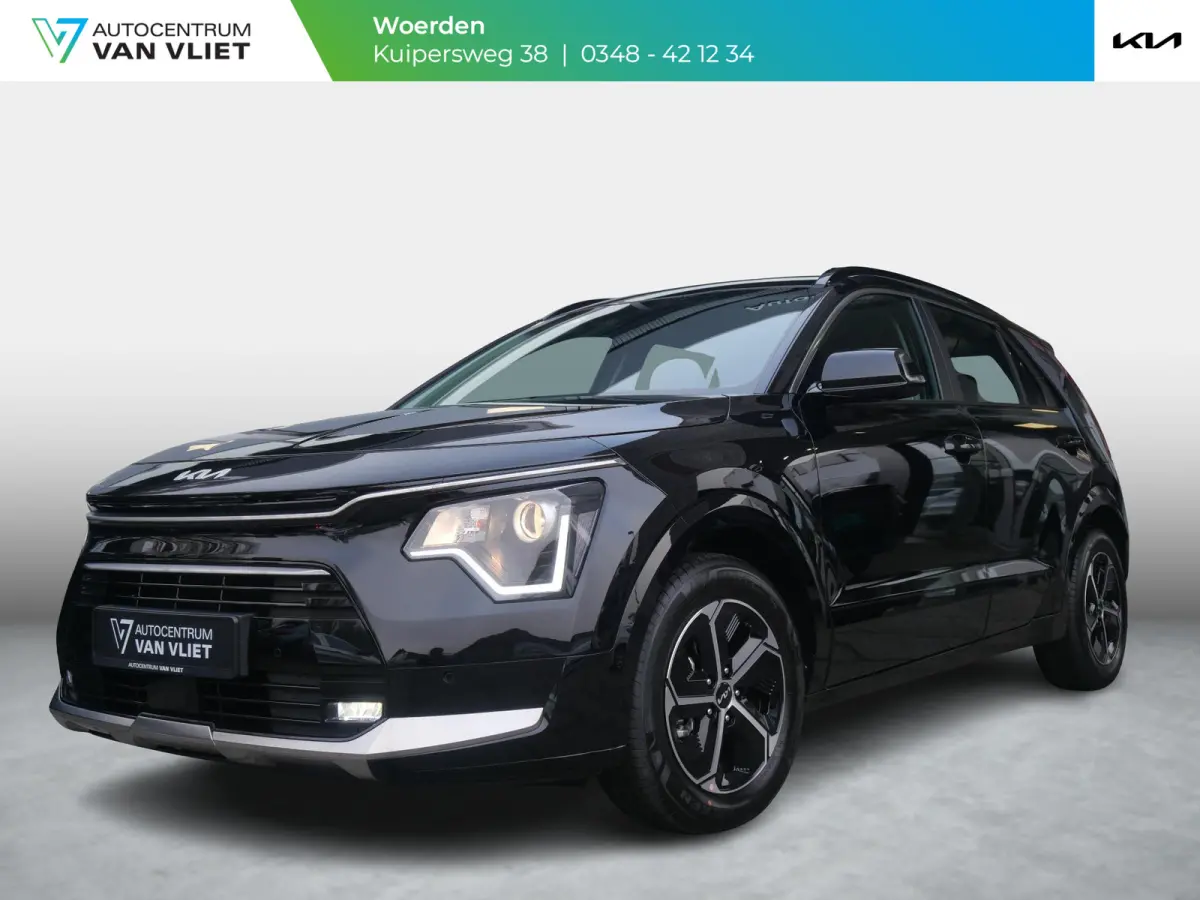 1.6 GDi Hybrid DynamicLine | Adapt Cruise. | Clima. | Navi. | Camera | Carplay | Parkeersensoren | Bekleding In Stof-/Lederlook Combinatie
