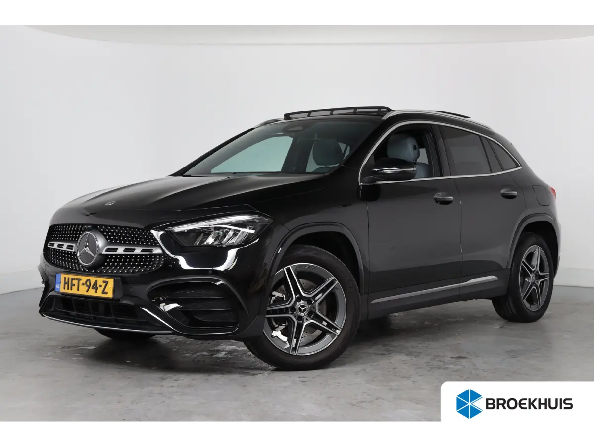 250 e AMG Line | Open Dak | Sfeerverlichting | Leder | LED | Memory Zetels | BLIS | Cruise Adaptive | Stoelverwarming | Navi | Clima | Camera | Keyless | Parkeersensoren V+A