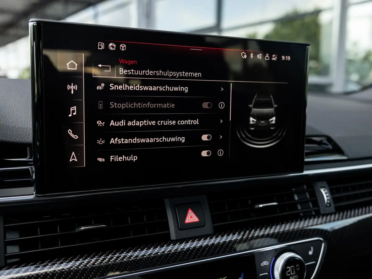 2.9 TFSI RS 4 quattro competition plus kuipstoelen | BANG & OLUFSEN | 280 KM/U | PANORAMA/SCHUIF-KANTEDAK | NARDOGRIJS | ADAPTIVE CRUISE CONTROL | CARBON INTERIEUR | KEYLESS ENTRY |