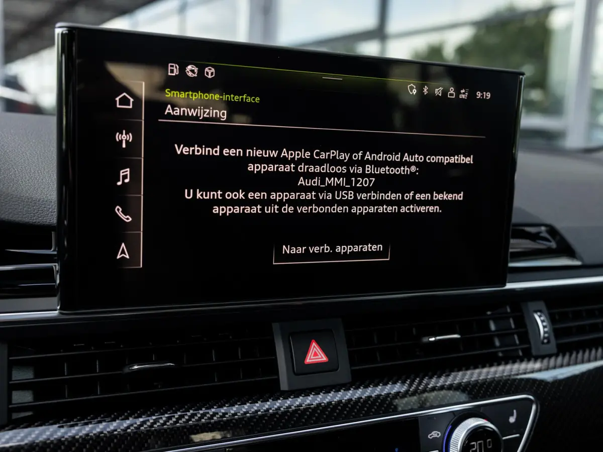 2.9 TFSI RS 4 quattro competition plus kuipstoelen | BANG & OLUFSEN | 280 KM/U | PANORAMA/SCHUIF-KANTEDAK | NARDOGRIJS | ADAPTIVE CRUISE CONTROL | CARBON INTERIEUR | KEYLESS ENTRY |