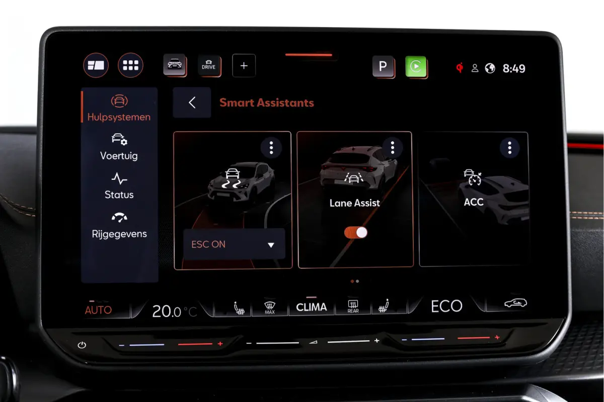 1.5 TSI e-Hybrid VZ Performance | Dig. Cockpit | Adapt. Cruise | Stoel-+Stuurverw. | PDC | Camera | NAV + App. Connect | ECC | Sennheiser | Elek. Klep | LM 19" | 5475
