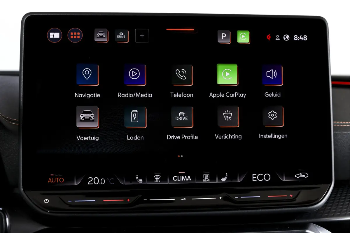 1.5 TSI e-Hybrid VZ Performance | Dig. Cockpit | Adapt. Cruise | Stoel-+Stuurverw. | PDC | Camera | NAV + App. Connect | ECC | Sennheiser | Elek. Klep | LM 19" | 5475