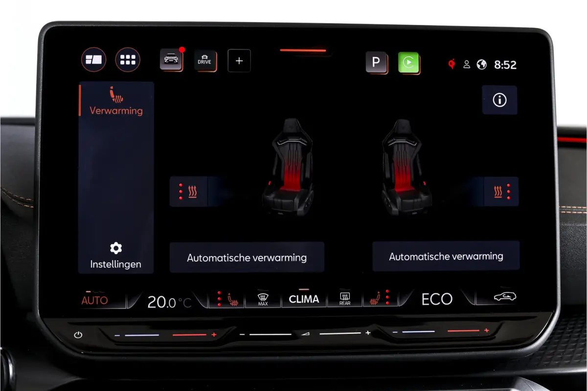 1.5 TSI e-Hybrid VZ Performance | Dig. Cockpit | Adapt. Cruise | Stoel-+Stuurverw. | PDC | Camera | NAV + App. Connect | ECC | Sennheiser | Elek. Klep | LM 19" | 5475