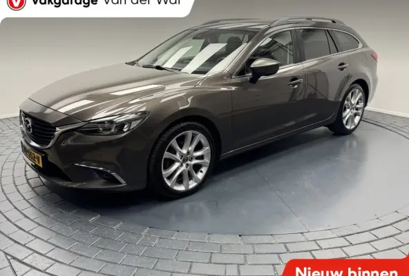 2.0 SkyActiv-G 165 TS+ Afn.Trekhaak-Navigatie-Cr.contr-Clima-Camera-Parkeersensoren-Stoel/Stuurverwarming-Lm19''velgen-Leder-LED